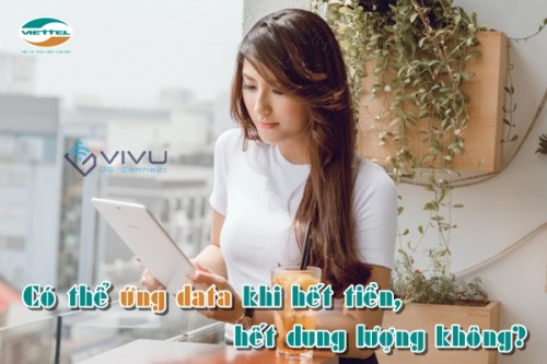 Cách ứng dung lượng data Viettel