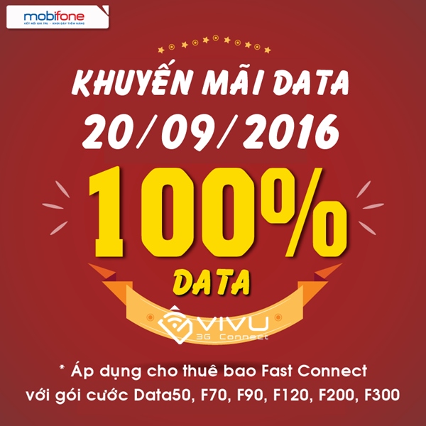 Mobifone khuyến mãi ngày vàng data 20/9/2016